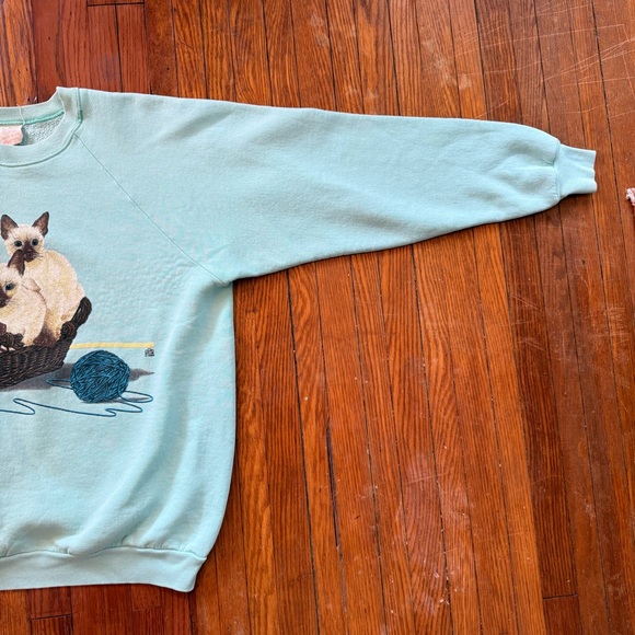 1989 Kittens In A Basket Vintage Crewneck Sweater - Picture 6 of 10